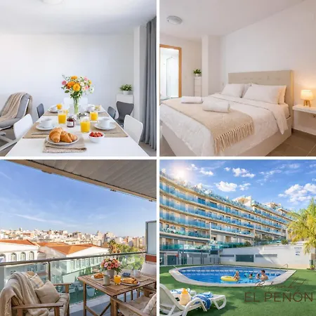 Lägenhet Borumbot,2hab, Wifi ,vistas Penon ,excursiones Calpe